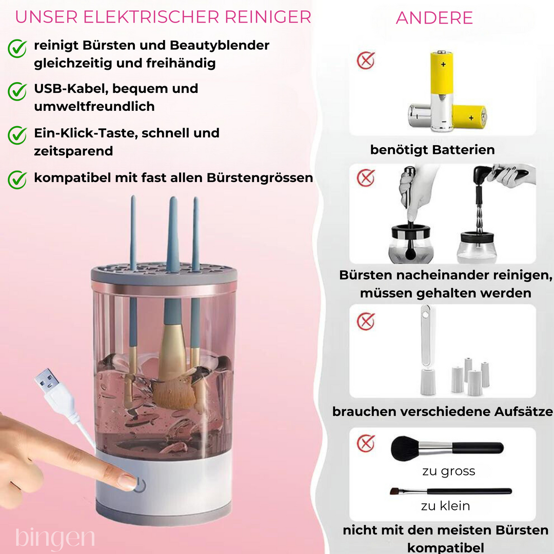 Elektrischer Make-Up Pinselreiniger™